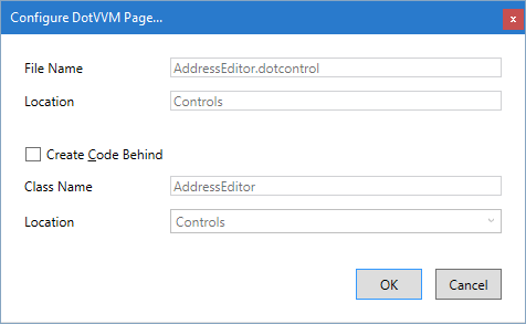 Adding a DOTCONTROL file